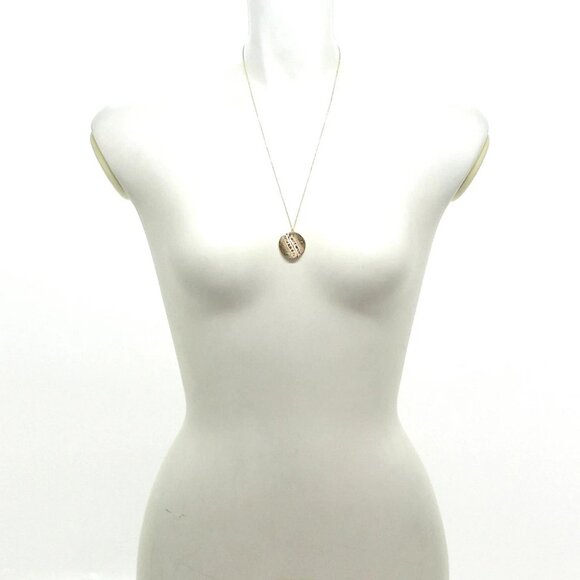 Auth TIFFANY & Co. Notes Round Pendant - 18K Yellow Gold Necklace - Picture 5 of 6